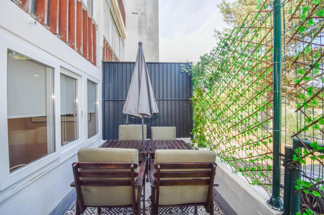 Cascais Studio Outdoor Patio Newly Renovated Buitenkant foto